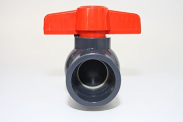 Kugelhahn 40mm mit 2 x Klebemuffe 1 1/4
