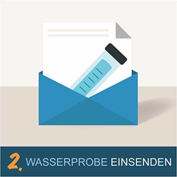 Labor-Wassertest Brunnenwasser Plus, Express-Analyse im Deutchen Fachlabor mit 19 Prüfwerten/24h-Versand/kostenlose Expertenberatung/Kinderleichte Probenahme - 3