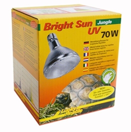Lucky Reptile BSJ-70 Bright Sun UV Jungle, 70 W, Metalldampflampe für E27 Fassung mit UVA und UVB Strahlung (Vorschaltgerät erforderlich) - 1