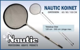 Nautic Alu Koi Kescher Telskop Koikescher 100cm - 1