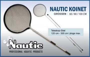 Nautic Alu Koi Kescher Telskop Koikescher 100cm - 1