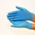 Nitrilhandschuhe 200 Stück Box (S, Nitril blau) Einweghandschuhe, Einmalhandschuhe, Untersuchungshandschuhe, Nitril Handschuhe, puderfrei, ohne Latex, unsteril, latexfrei, disposible gloves, blue, Sma - 4