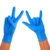 Nitrilhandschuhe 200 Stück Box (S, Nitril blau) Einweghandschuhe, Einmalhandschuhe, Untersuchungshandschuhe, Nitril Handschuhe, puderfrei, ohne Latex, unsteril, latexfrei, disposible gloves, blue, Sma - 5