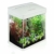 Nobleza - Nano-Fischtank Aquarium mit LED-Leuchten & Filtersystem, Tropische Aquarien, 7L/14L, Schwarz/Weiß (14 Liter-Volumen, Weiß) - 1