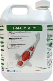 NT Labs Wirksam gegen Parasiten bei Koi F-M-G Mixture 2,5 Liter bis 90000 Liter - 1