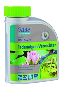 Oase AquaActiv AlGo Direct 500 ml Fadenalgen Vernichter, Silber - 1