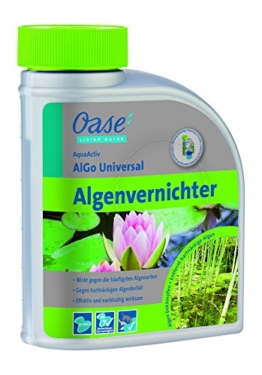 Oase AquaActiv AlGo Universal 500 ml Algenvernichter, Silber - 1