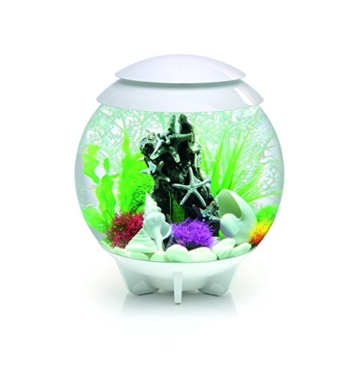 Oase biOrb Deko Aquarium Halo 30 mit LED - 30 Liter Weiss - 2
