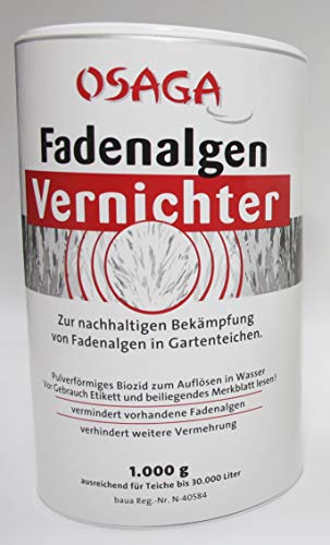 Osaga Fadenalgen-Vernichter für 30.000 Liter, Fadenalgen, Algenkiller - 1