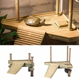 Outbit Aalen Plattform - 1 PC Reptile Turtle Frog Floating Platform, Aalen Plattform für Aquarium, Tankzubehör (S M) (Größe : M) - 1