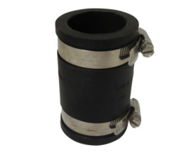 Pondlife Flexibler Rohrverbinder Flexfitting Muffe 160 mm Klemmbereich 148-164 mm - 1