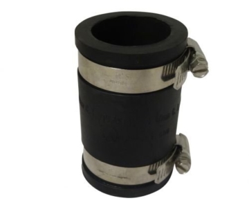 Pondlife Flexibler Rohrverbinder Flexfitting Muffe 3"/ 90 mm Klemmbereich 80-92 mm - 1