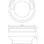 Pondlife Flexibler Rohrverbinder Flexfitting Reduziermuffe 110x75 mm - 2