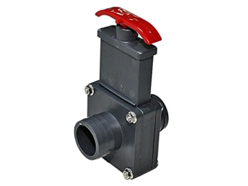 PVC Absperrschieber 38 x 38 mm - 3