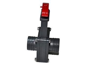 PVC Absperrschieber 38 x 38 mm - 4