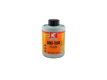 PVC GRIFFON UNI-100 PVC Kleber 250 ml mit Bürste, Profi-Qualität - 1