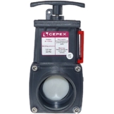 PVC Zugschieber Cepex 50 mm - 1