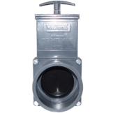 PVC Zugschieber Valtera 90 mm - 1