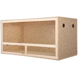 REPITERRA Terrarium Holzterrarium Terrarien Holzterrarien Seitenbelüftung 100x40x40cm - 1