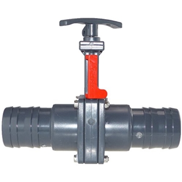 RST-Versand (Eigenmarke) PVC Zugschieber Schlauchtülle 50 mm - 3