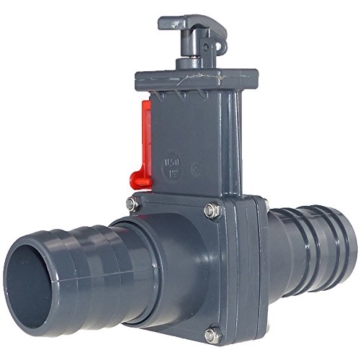 RST-Versand (Eigenmarke) PVC Zugschieber Schlauchtülle 50 mm - 4