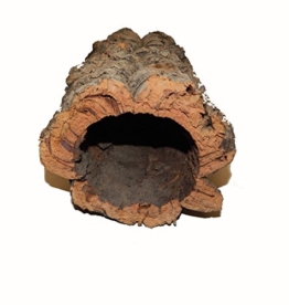 SAHAWA® Korkrinde, Korkröhre, Korkhöhle, Baumstammtunnel , Durchmesser 11 - 14 cm, Länge 30 cm , Naturkork Korkrinde, Korkröhre, Korkhöhle, Baumstammtunnel , Durchmesser 11 - 14 cm, Länge 30 cm , Naturkork - 1