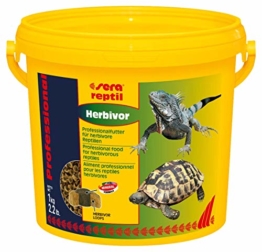 sera 01812 reptil Professional Herbivor 1X330 g - Pflanzen fressende Reptilien ernähren wie die Profis - 1