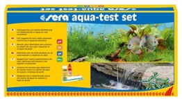sera 04000 aqua-test set, Test Set fürs Aquarium & den Teich mit den 4 wichtigsten Wassertest pH, GH, KH, NO2 Teichwasser oder Aquarienwasser Testen für Fortgeschrittene schnell, genau, professionell - 1