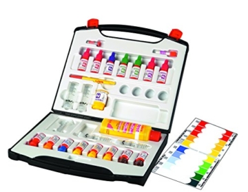 sera 04002 aqua-test box (+Cu), Koffer, Wasser testen für Fortgeschrittene pH, GH, KH, NH3/NH4, NO2,NO3, PO4, Fe und Cu - schnell, genau, professionell - 2