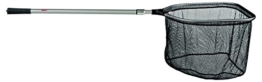 sera 08373 pond Teichkescher groß - mit Alu-Teleskopstiel, sehr stabil und trotzdem sehr leicht, Gesamtlänge 220 cm, Netzgröße 60 x 50 cm, Netzmaschen 5 x 10 mm - 1
