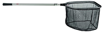 sera 08373 pond Teichkescher groß - mit Alu-Teleskopstiel, sehr stabil und trotzdem sehr leicht, Gesamtlänge 220 cm, Netzgröße 60 x 50 cm, Netzmaschen 5 x 10 mm - 1