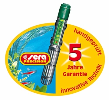 sera 8720 Regelheizer 100W (für 100 Liter) Qualitätsheizer mit schockresistentem Quarzglas, Präzisions-Sicherheitsschaltung und Sicherheits-Protector - 2
