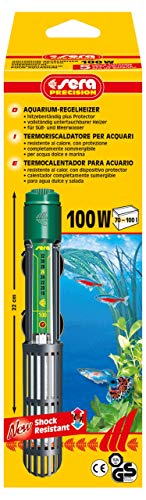 sera 8720 Regelheizer 100W (für 100 Liter) Qualitätsheizer mit schockresistentem Quarzglas, Präzisions-Sicherheitsschaltung und Sicherheits-Protector - 1
