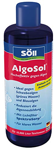 Söll 11120 AlgoSol - Hocheffektiv gegen alle Algen - 500 ml - 1