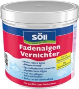 Söll 11608 FadenalgenVernichter - Besonders effizent & ergiebig - Sicher in der Anwendung - 500 g - 1