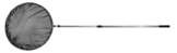 Söll  14735 Extra großer Kescher rund  ø 56cm aus hochwertigem Aluminium, teleskopierbar von 90-160 cm - 1
