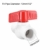 sourcing map PVC Kugelhahn Wasserversorgungsrohr Gewinde Ende 1/2
