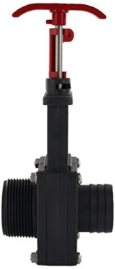 Steinbach Fitting Absperrschieber, Schlauchanschluss Ø 38 mm x 1,5 Zoll Außengewinde, 060020 - 1