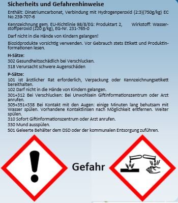 SUI JIN Teichprodukte 10kg(10L) Fadenalgenvernichter O2 - Sofortwirkung gegen Fadenalgen - 3