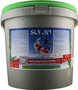 SUI JIN Teichprodukte 10kg(10L) Fadenalgenvernichter O2 - Sofortwirkung gegen Fadenalgen - 1