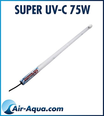 Super UvC Air-Aqua Amalgam Ersatzset inkl. Kabel, UVC-Klärgerät, Tauch UVC (75Watt Amalgam) - 