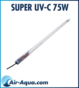 Super UvC Air-Aqua Amalgam Ersatzset inkl. Kabel, UVC-Klärgerät, Tauch UVC (75Watt Amalgam) - 1