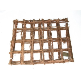 Terra Exotica Mammutgeflecht Natur 50 x 40 cm - Kletternetz für Chamäleons - Inhalt 0,2 qm/Grundpreis 19,50 €/qm - 1
