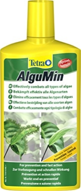Tetra AlguMin (zur sicheren Algenbekämpfung auf milde biologische Weise, schnell und hochwirksam gegen alle Algenarten), 500 ml Flasche - 1