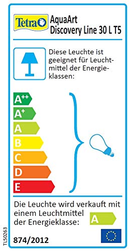 Tetra AquaArt Discovery Line Aquarium-Komplett-Set 30 Liter anthrazit (inklusive Tetra EasyCrystal Innenfilter, ideal für die Haltung von Krebsen und Garnelen) - 8