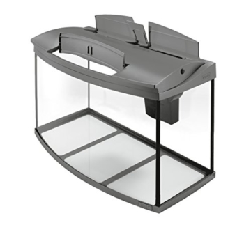 Tetra AquaArt Evolution Line LED Aquarium-Komplett-Set 100 Liter anthrazit (moderne LED Beleuchtung, integrierte Tag-Nachtlichtschaltung, gebogene Frontscheibe) - 13