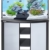 Tetra AquaArt Evolution Line LED Aquarium-Komplett-Set 100 Liter anthrazit (moderne LED Beleuchtung, integrierte Tag-Nachtlichtschaltung, gebogene Frontscheibe) - 5