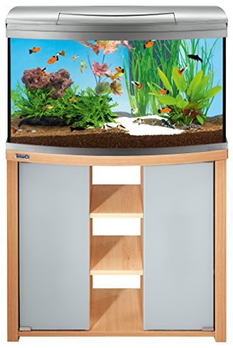 Tetra AquaArt Evolution Line LED Aquarium-Komplett-Set 100 Liter anthrazit (moderne LED Beleuchtung, integrierte Tag-Nachtlichtschaltung, gebogene Frontscheibe) - 7