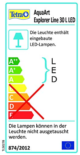 Tetra AquaArt Explorer Line Aquarium-Komplett-Set 30L, Weiß - 6