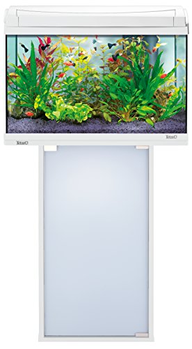 Tetra AquaArt LED Aquarium-Komplett-Set (inklusive LED-Beleuchtung, Tag- und Nachtlichtschaltung, EasyCrystal Innenfilter und Aquarienheizer, ideal für Zierfische) 60 Liter weiß - 3